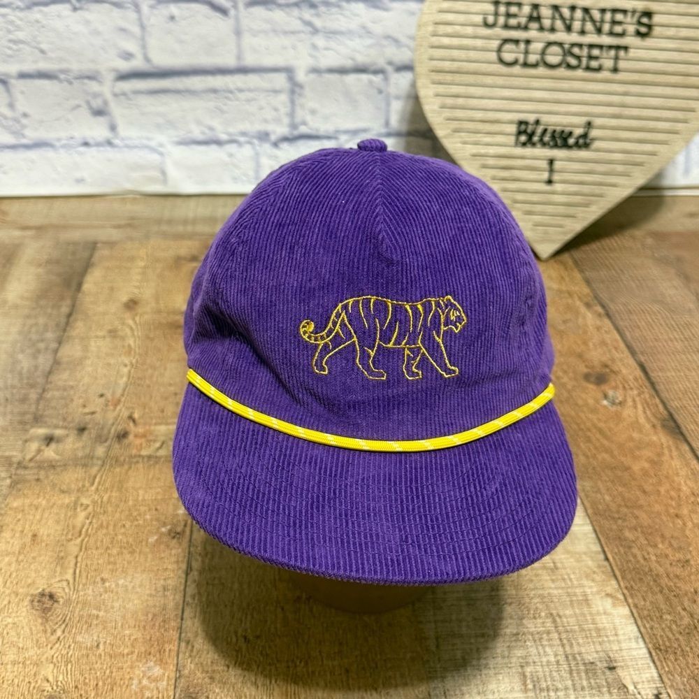 hovidrygoods LSU Tiger Poly Rope Hat - Purple corduroy
Hovi